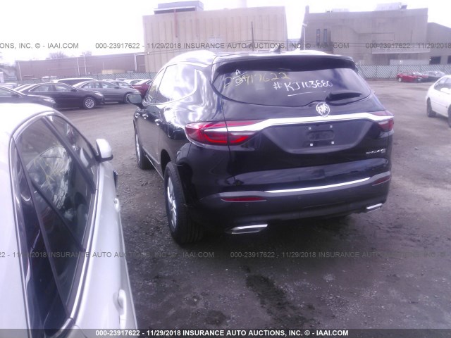 5GAEVAKW3KJ103880 - 2019 BUICK ENCLAVE ESSENCE 黑色 照片 3