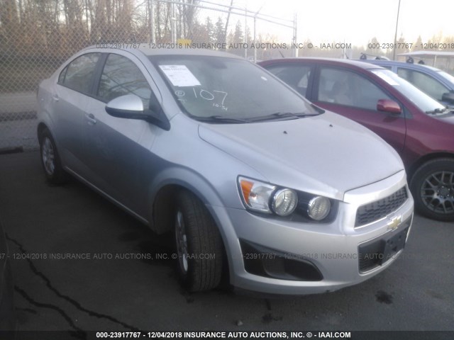 1G1JB5SH0C4102368 - 2012 CHEVROLET SONIC LS 银色 照片 1