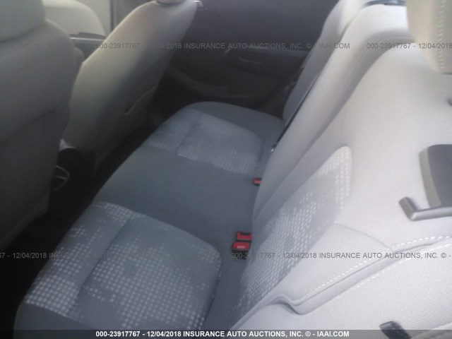 1G1JB5SH0C4102368 - 2012 CHEVROLET SONIC LS 银色 照片 8