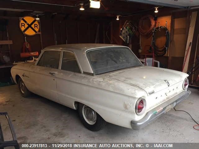 3H01S148767 - 1963 FORD FALCON WHITE photo 3