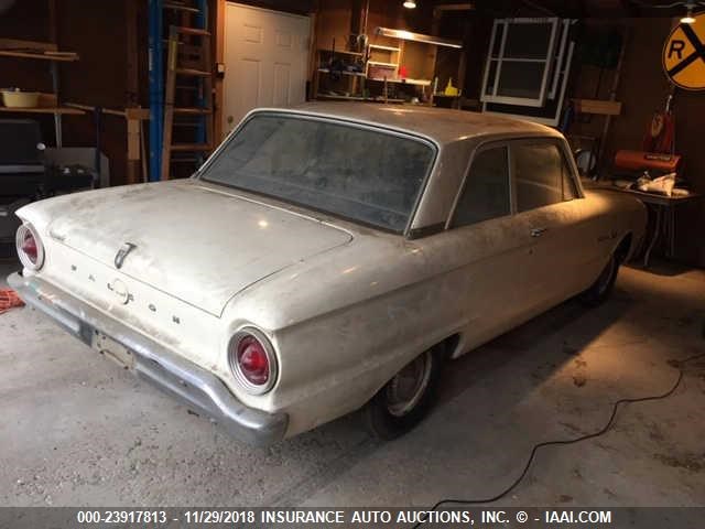 3H01S148767 - 1963 FORD FALCON WHITE photo 4