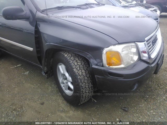 1GKDT13S272213725 - 2007 GMC ENVOY GRAY photo 6