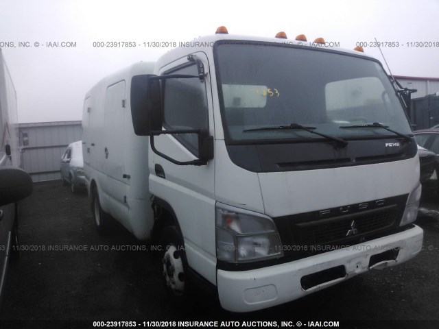 JL6BBD1S48K009530 - 2008 MITSUBISHI FUSO TRUCK FE 84D WHITE photo 1