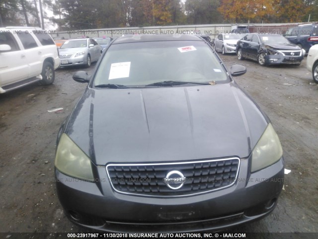 1N4AL11D05N491835 - 2005 NISSAN ALTIMA S/SL GRAY photo 6