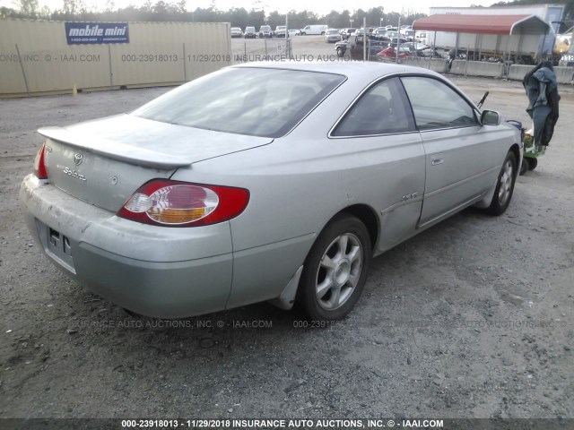 2T1CF22P52C556864 - 2002 TOYOTA CAMRY SOLARA SE/SLE Gümüş foto 4