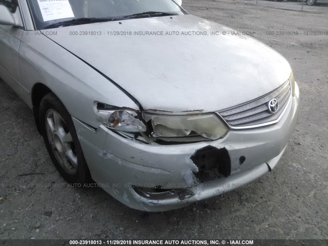 2T1CF22P52C556864 - 2002 TOYOTA CAMRY SOLARA SE/SLE Gümüş foto 6