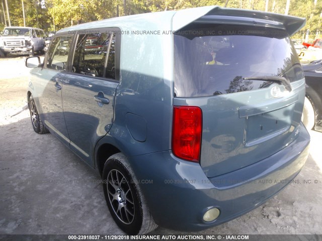 JTLKE50EX81041801 - 2008 TOYOTA SCION XB Көк фото 3