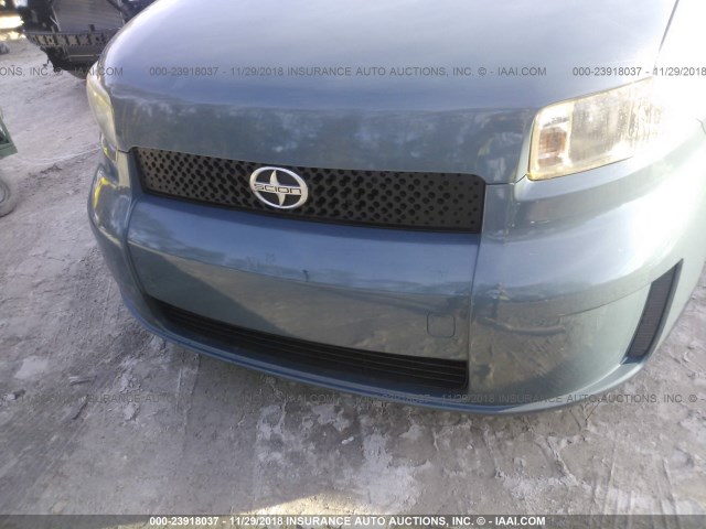 JTLKE50EX81041801 - 2008 TOYOTA SCION XB Көк фото 6