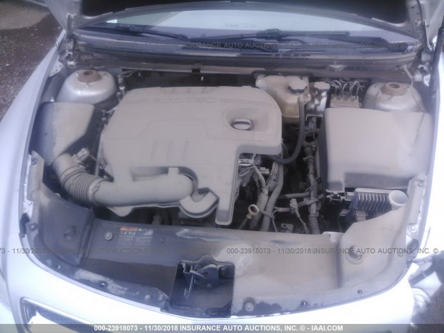 1G1ZA5EU9BF118117 - 2011 CHEVROLET MALIBU LS 银色 照片 10
