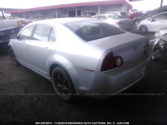 1G1ZA5EU9BF118117 - 2011 CHEVROLET MALIBU LS 银色 照片 3