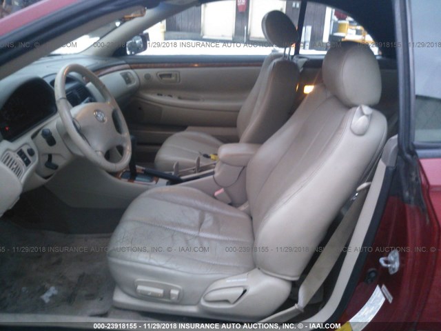 2T1FF28P43C602237 - 2003 TOYOTA CAMRY SOLARA SE/SLE Qırmızı foto 5