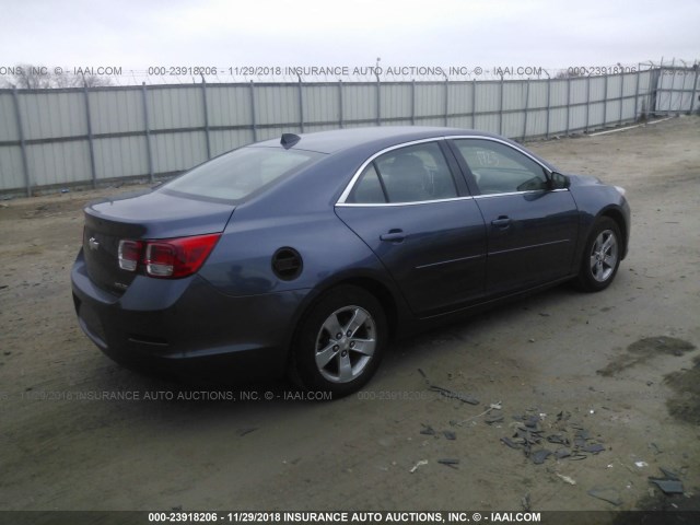 1G11B5SA2DF231107 - 2013 CHEVROLET MALIBU LS 蓝色 照片 4