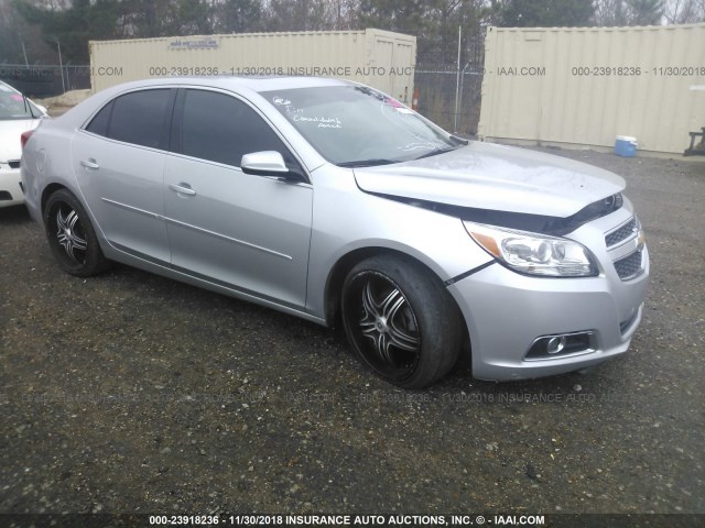 1G11F5SR6DF157331 - 2013 CHEVROLET MALIBU 2LT SILVER photo 1