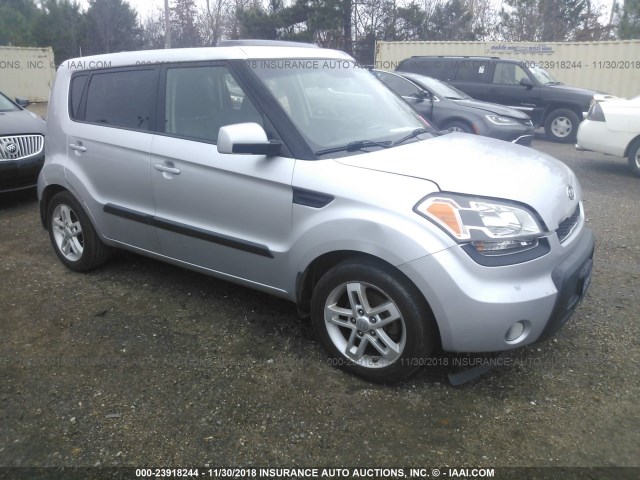 KNDJT2A22B7705612 - 2011 KIA SOUL +/!/SPORT SILVER photo 1