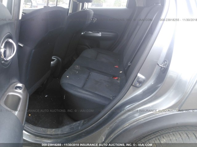 JN8AF5MR0DT206842 - 2013 NISSAN JUKE S/SV/SL GRAY photo 8