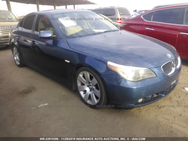 WBANA73534B057223 - 2004 BMW 530 I BLUE photo 1