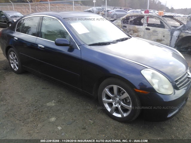 JNKCV51E16M502733 - 2006 INFINITI G35 蓝色 照片 1