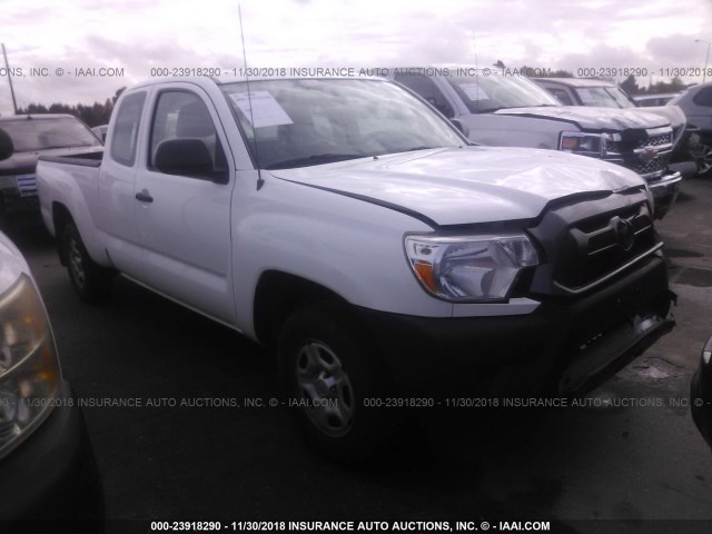5TFTX4CN9FX064870 - 2015 TOYOTA TACOMA ACCESS CAB თეთრი ფოტო 1