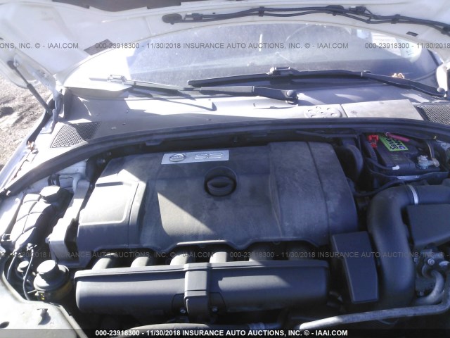 YV1AS982591104512 - 2009 VOLVO S80 3.2 WHITE photo 10