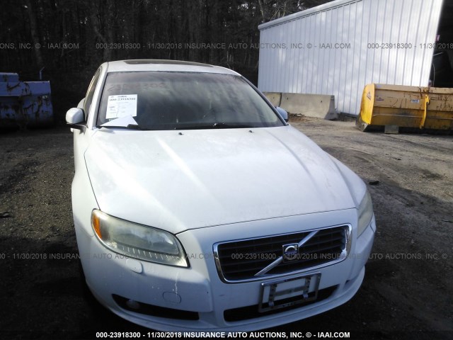 YV1AS982591104512 - 2009 VOLVO S80 3.2 WHITE photo 6