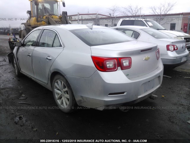 1G11E5SA2GF128989 - 2016 CHEVROLET MALIBU LIMITED LTZ Gümüş foto 3