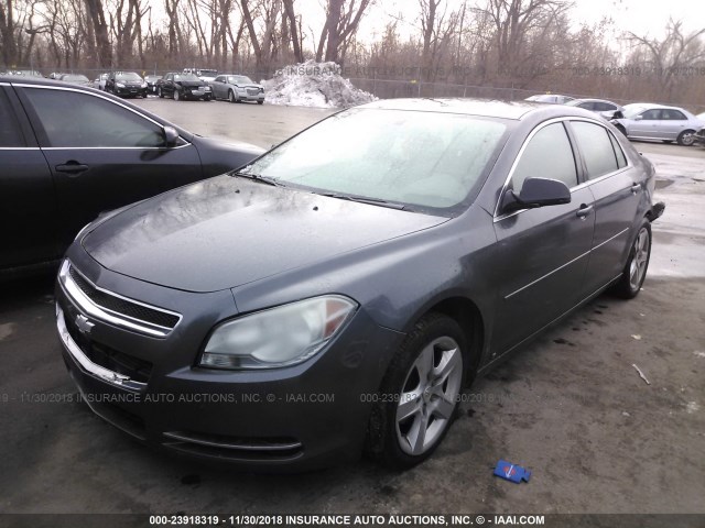 1G1ZG57B69F160619 - 2009 CHEVROLET MALIBU LS 灰色 照片 2