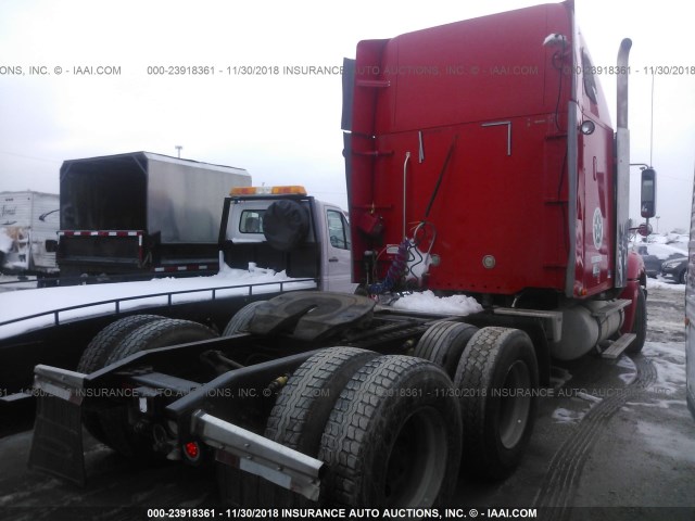 1FUJA6DR89DAL5898 - 2009 FREIGHTLINER CONVENTIONAL COLUMBIA RED photo 4