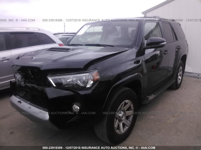 JTEBU5JRXG5302850 - 2016 TOYOTA 4RUNNER SR5/SR5 PREMIUM/SR5 LIMIT BLACK photo 2