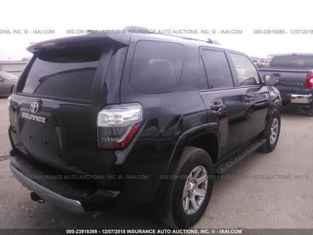 JTEBU5JRXG5302850 - 2016 TOYOTA 4RUNNER SR5/SR5 PREMIUM/SR5 LIMIT BLACK photo 4