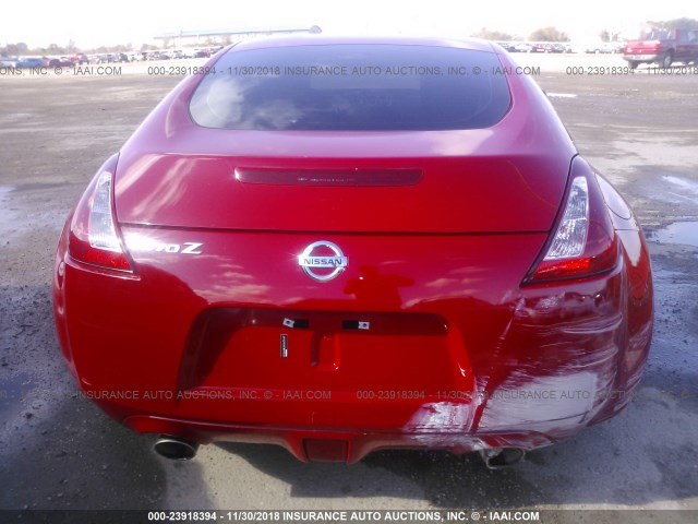 JN1AZ4EH5FM444530 - 2015 NISSAN 370Z TOUR/SPT/TECH/NISMO/TECH RED photo 6