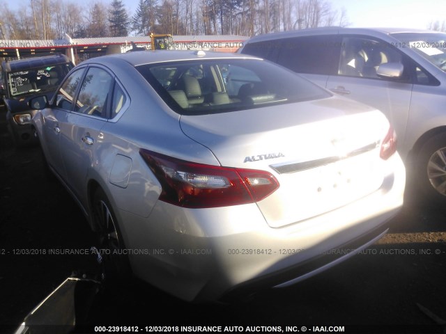 1N4AL3APXJC266110 - 2018 NISSAN ALTIMA 2.5/S/SV/SL/SR SILVER photo 3