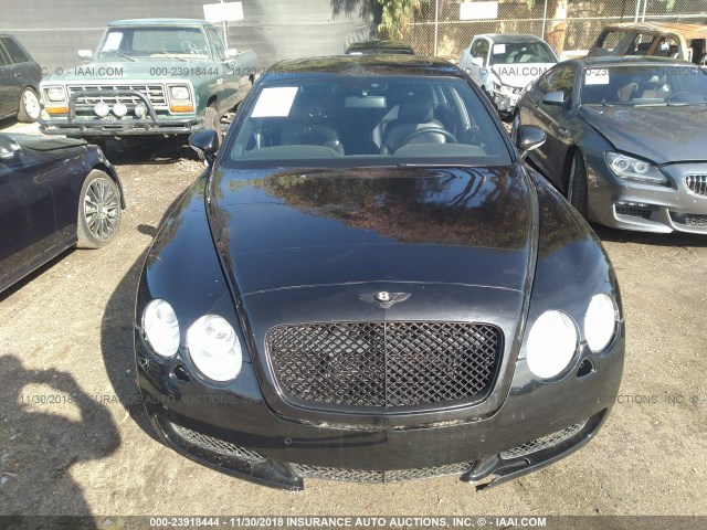 SCBBR53W46C034867 - 2006 BENTLEY CONTINENTAL FLYING SPUR BLACK photo 6