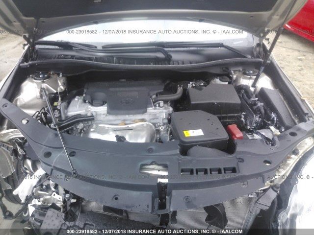 4T1BF1FK5HU787114 - 2017 TOYOTA CAMRY LE/XLE/SE/XSE შამპანური ფოტო 10