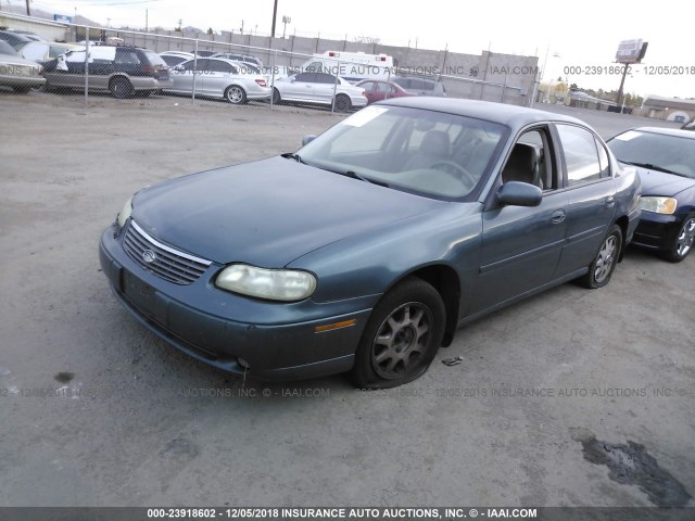 1G1NE52M9XY129606 - 1999 CHEVROLET MALIBU LS 绿色 照片 2