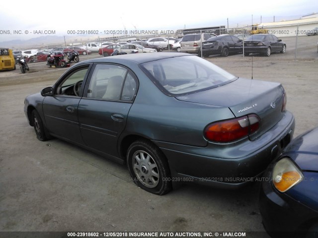 1G1NE52M9XY129606 - 1999 CHEVROLET MALIBU LS 绿色 照片 3