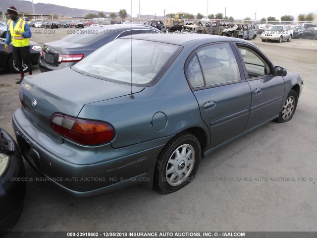 1G1NE52M9XY129606 - 1999 CHEVROLET MALIBU LS 绿色 照片 4