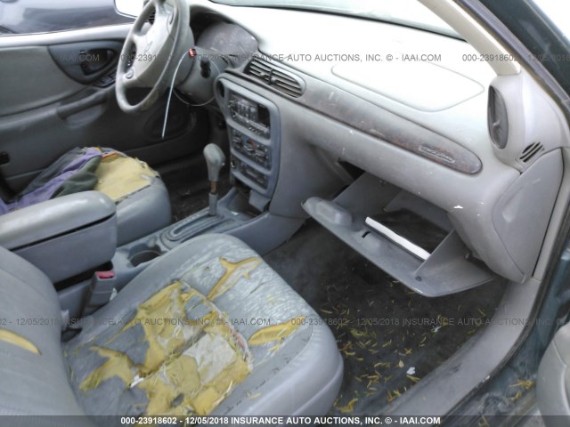 1G1NE52M9XY129606 - 1999 CHEVROLET MALIBU LS 绿色 照片 5