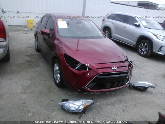 3MYDLBZV0GY127402 - 2016 TOYOTA SCION IA MAROON photo 1