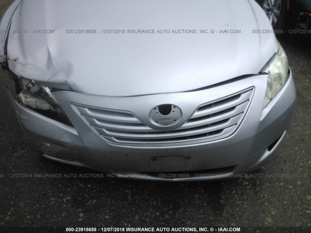 4T1BE46K17U531748 - 2007 TOYOTA CAMRY NEW GENERAT CE/LE/XLE/SE SILVER photo 6