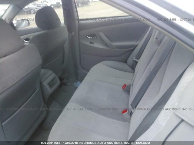 4T1BE46K17U531748 - 2007 TOYOTA CAMRY NEW GENERAT CE/LE/XLE/SE SILVER photo 8