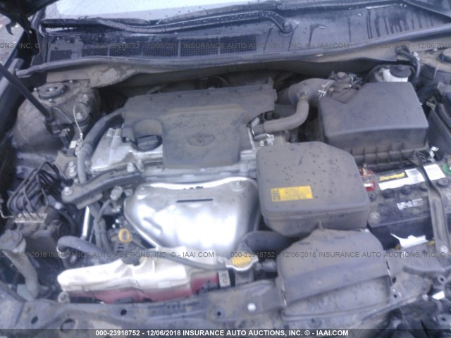 4T1BF1FK4EU365962 - 2014 TOYOTA CAMRY L/SE/LE/XLE 黑色 照片 10