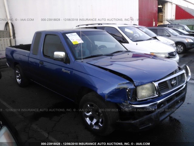 1N6DD26S0WC339470 - 1998 NISSAN FRONTIER KING CAB XE/KING CAB SE BLUE photo 1