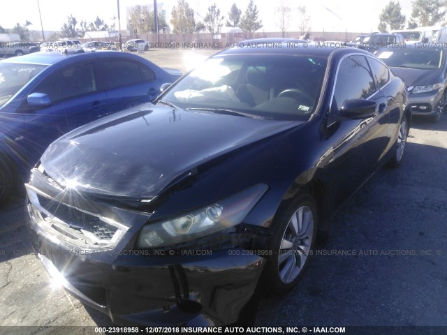 1HGCS11388A020915 - 2008 HONDA Accord LX-S BLACK photo 2