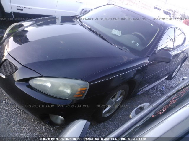 2G2WP552771102752 - 2007 PONTIAC GRAND PRIX BLACK photo 2