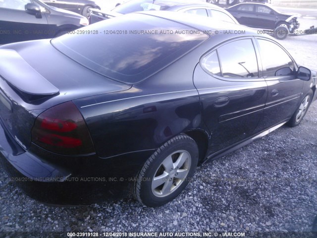 2G2WP552771102752 - 2007 PONTIAC GRAND PRIX BLACK photo 4