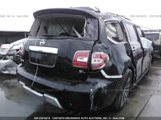 JN8AY2ND9J9051258 - 2018 NISSAN ARMADA SV/SL/PLATINUM BLACK photo 4