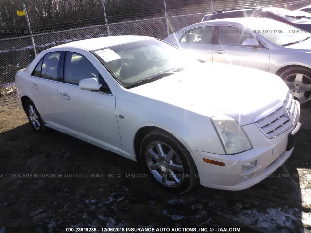 1G6DC67A150142362 - 2005 CADILLAC STS WHITE photo 1