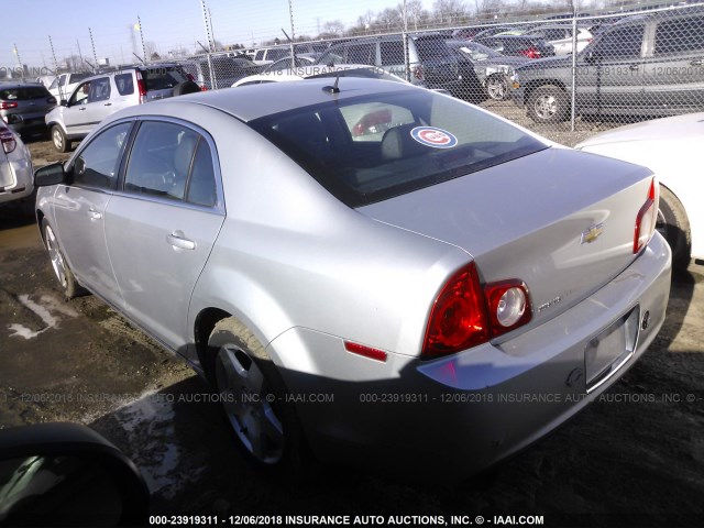 1G1ZD5E75AF109043 - 2010 CHEVROLET MALIBU 2LT SILVER photo 3