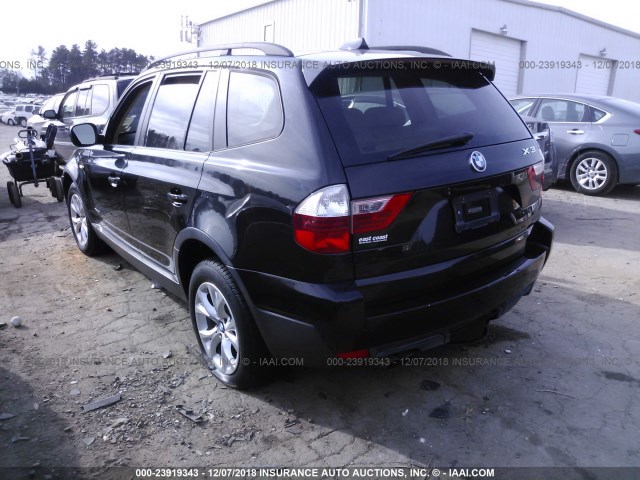 WBXPC9C43AWJ31997 - 2010 BMW X3 XDRIVE30I Qara foto 3
