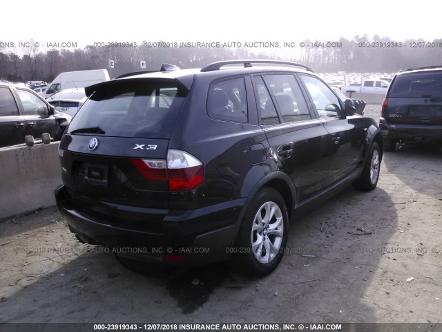WBXPC9C43AWJ31997 - 2010 BMW X3 XDRIVE30I Qara foto 4